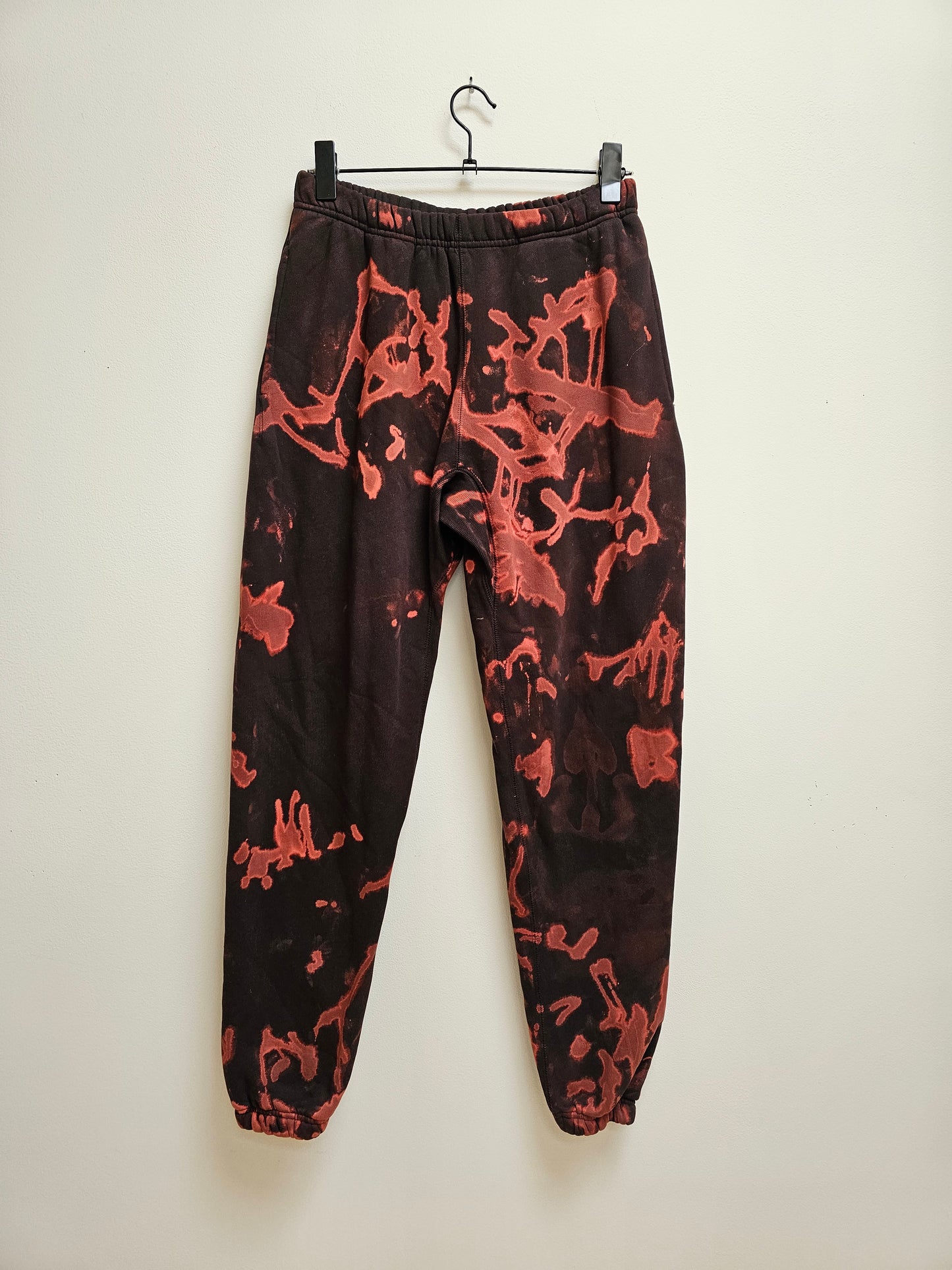 Cinnamon acid wash sweatpant