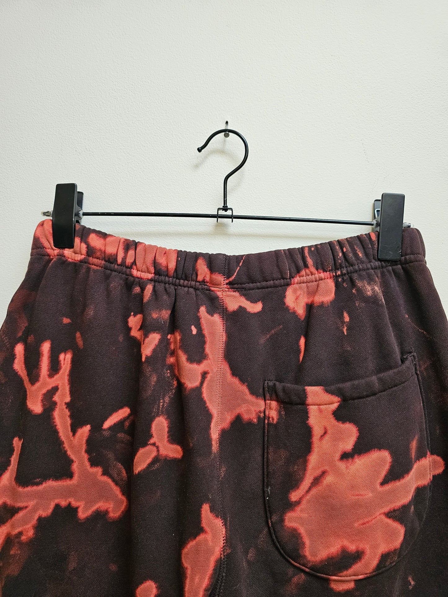 Cinnamon acid wash sweatpant