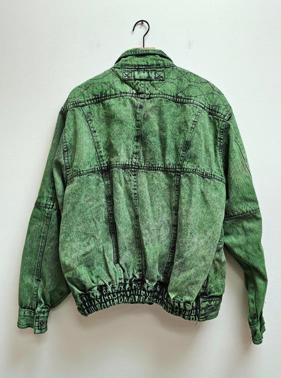 Mint reworked 80s Bomber jacket XL