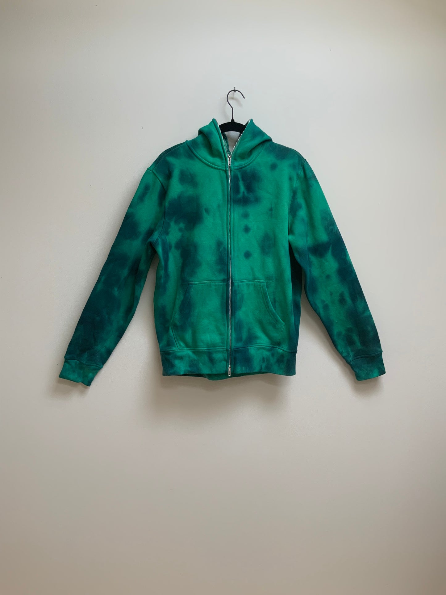 Alien green full zip hoodie