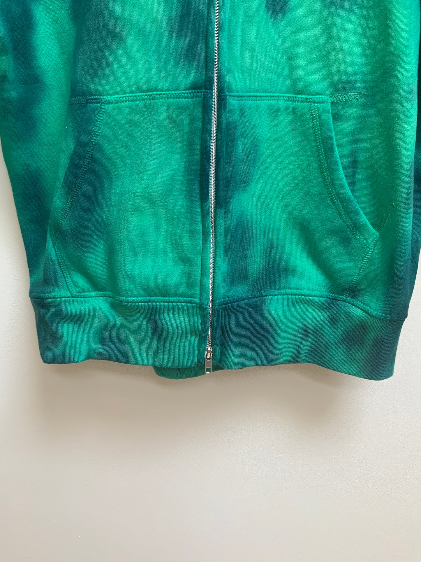 Alien green full zip hoodie