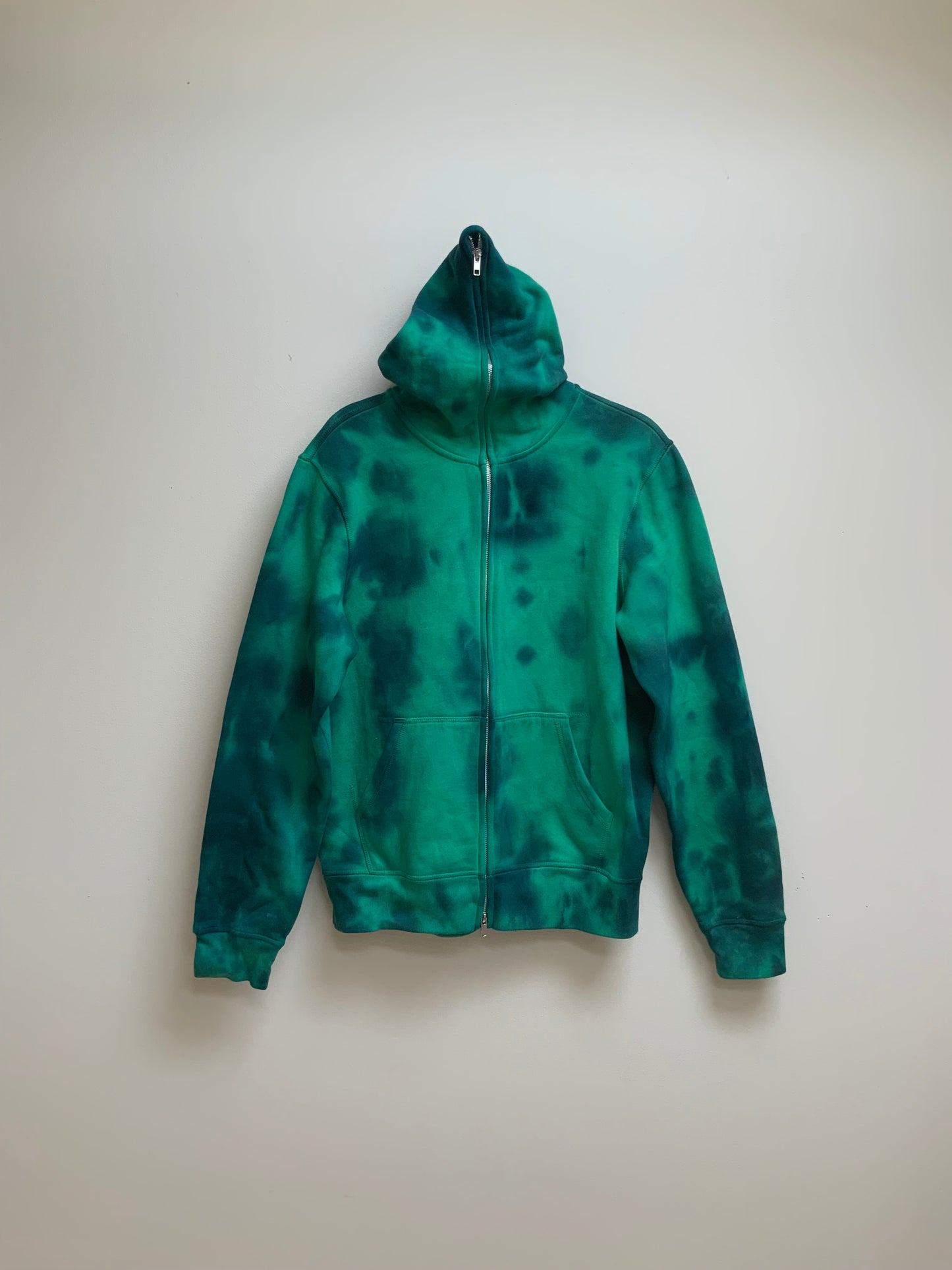 Alien green full zip hoodie