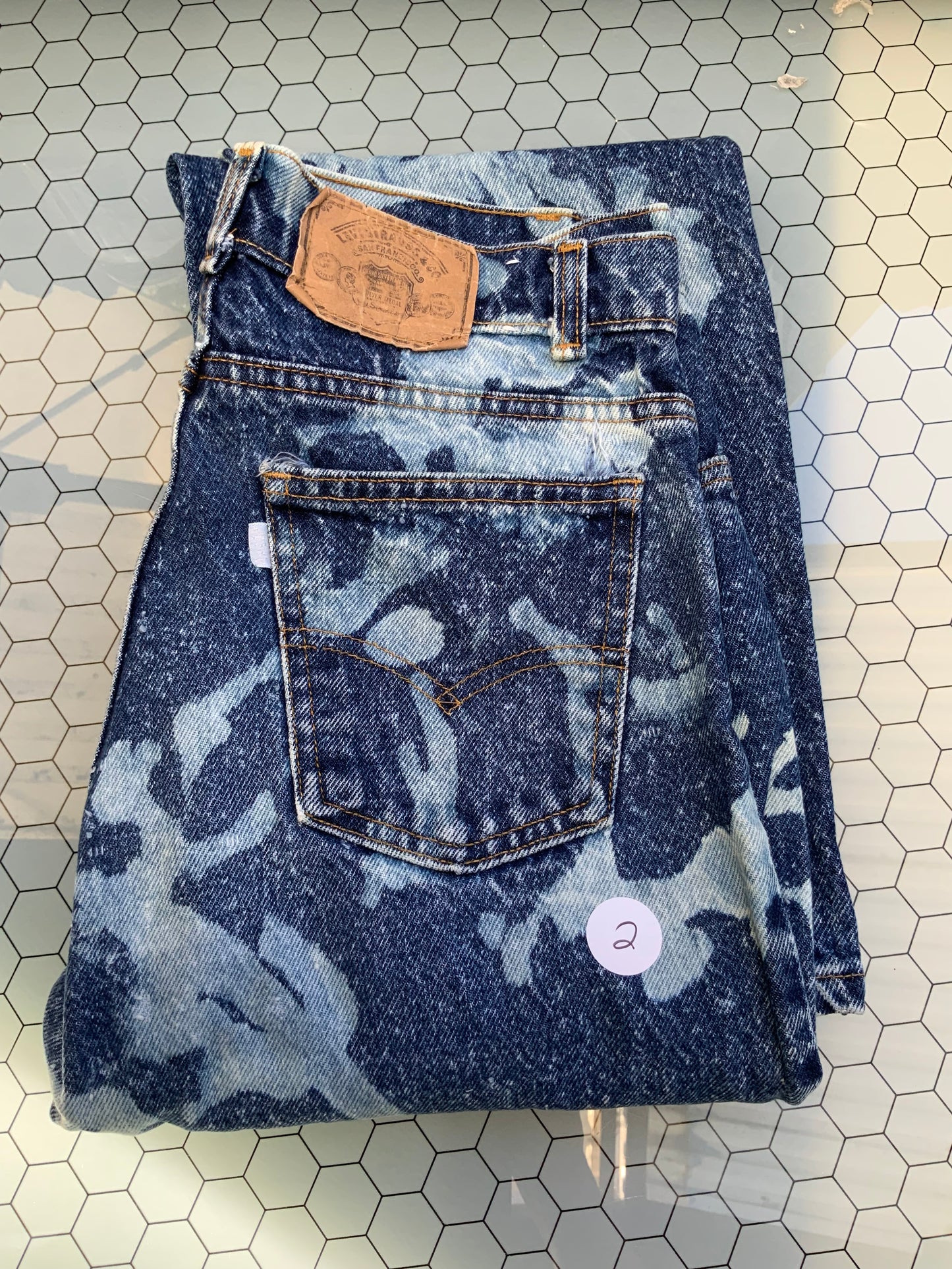 Blue Acid wash Levi’s Denim- 29x30- size 2
