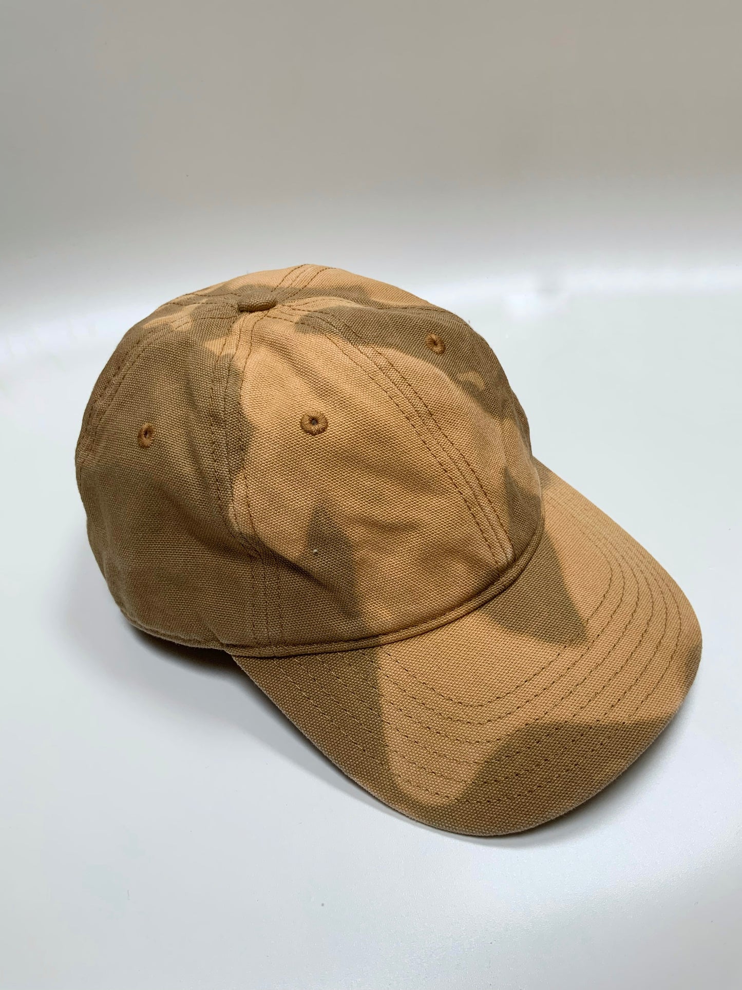 Ochre Acid Wash Canvas dad hat