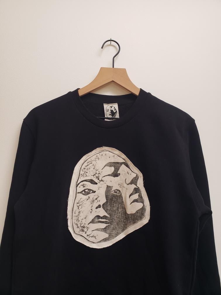 Facet Face full length Logo Sweatshirt