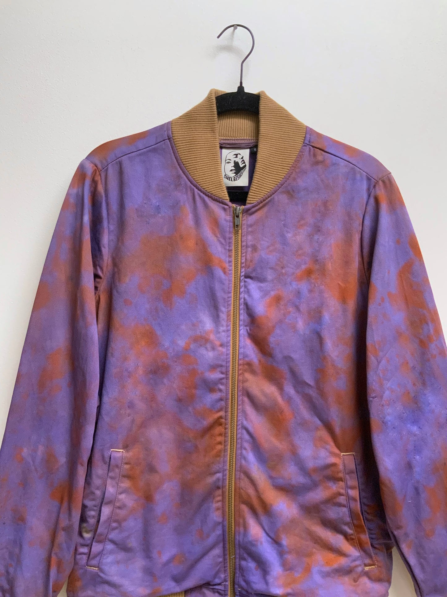 Psychedelic Rasberry Bomber Jacket