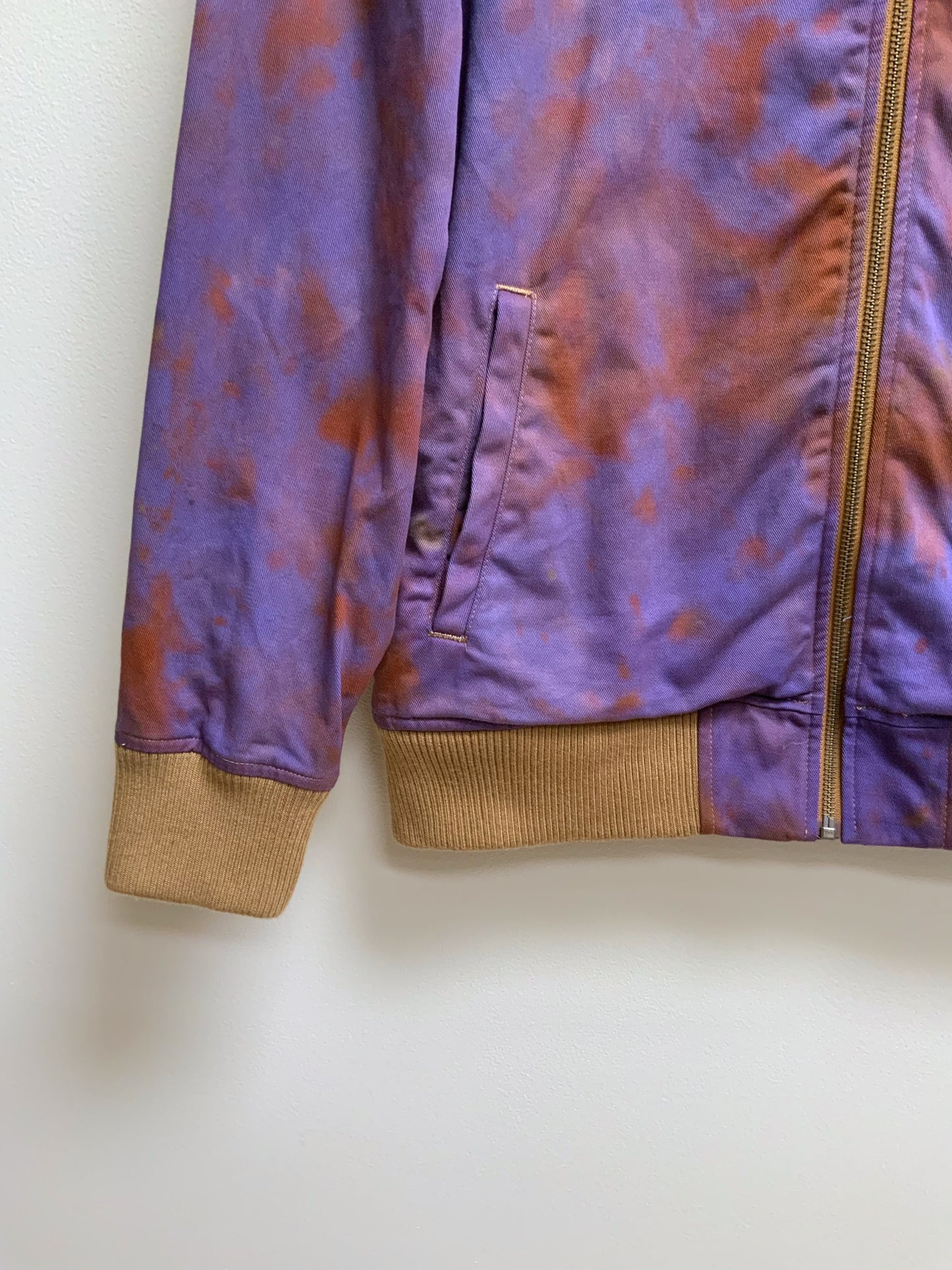 Psychedelic Rasberry Bomber Jacket