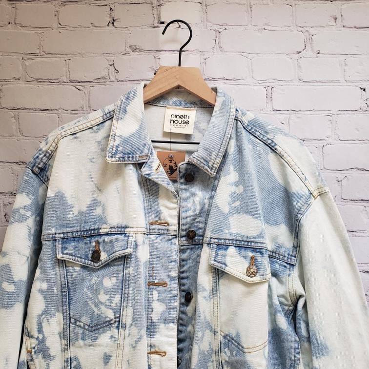 Waitlist- Facet face up cycled Denim jacket