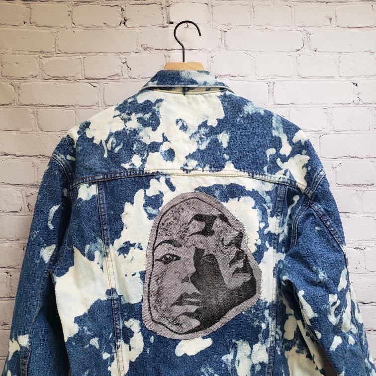 Waitlist- Facet face up cycled Denim jacket