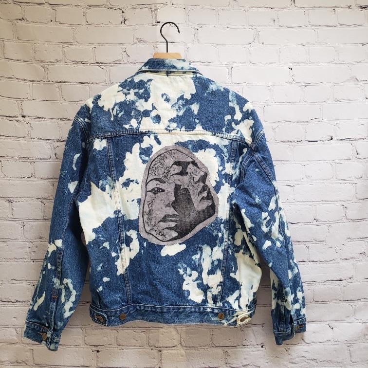 Waitlist- Facet face up cycled Denim jacket