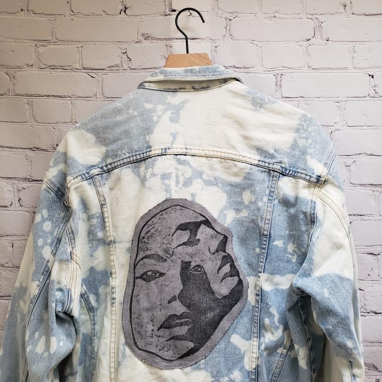 Waitlist- Facet face up cycled Denim jacket