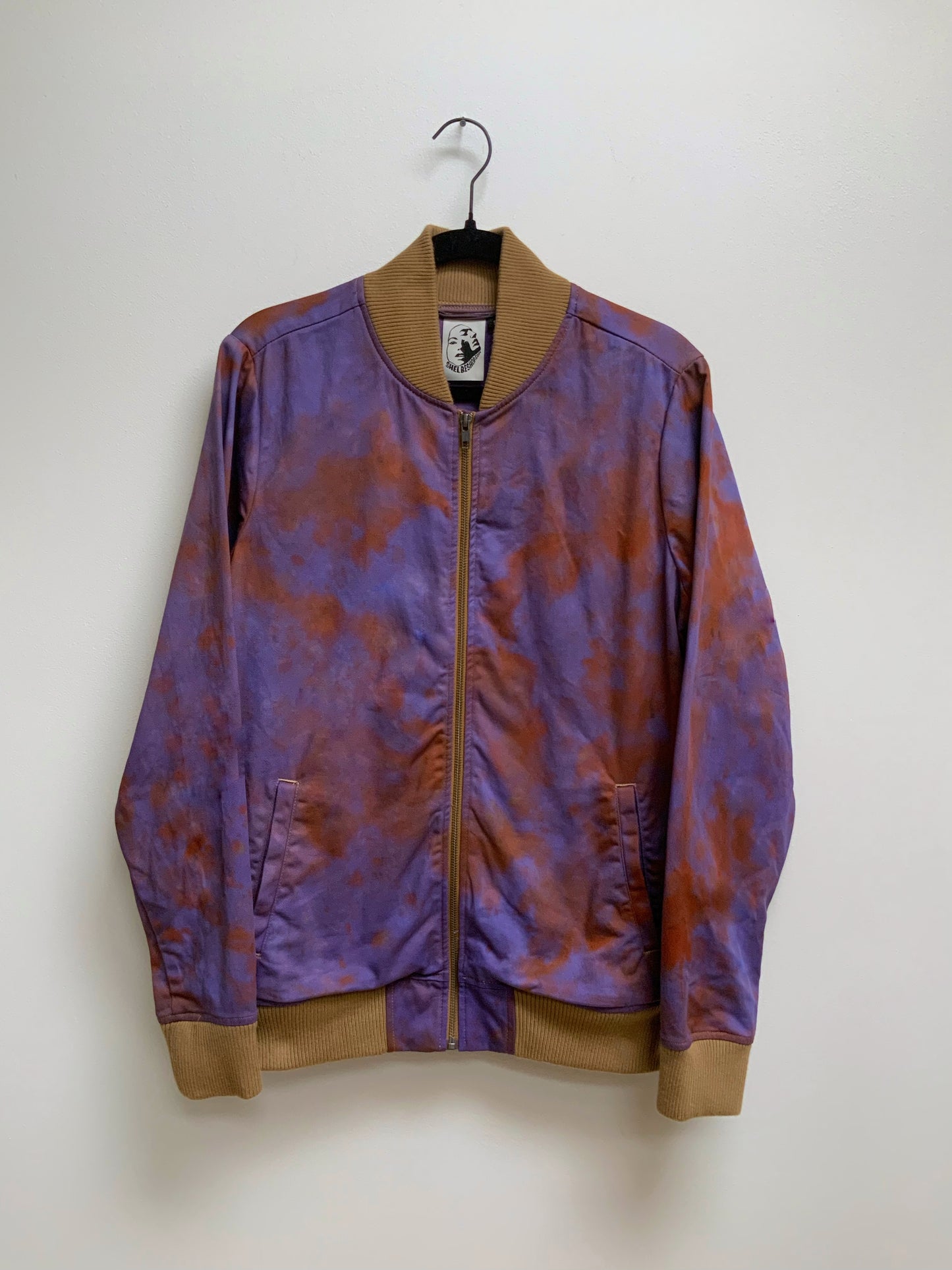 Psychedelic Rasberry Bomber Jacket