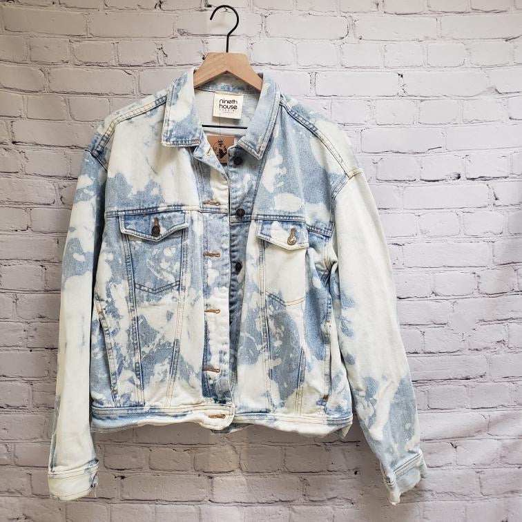 Waitlist- Facet face up cycled Denim jacket