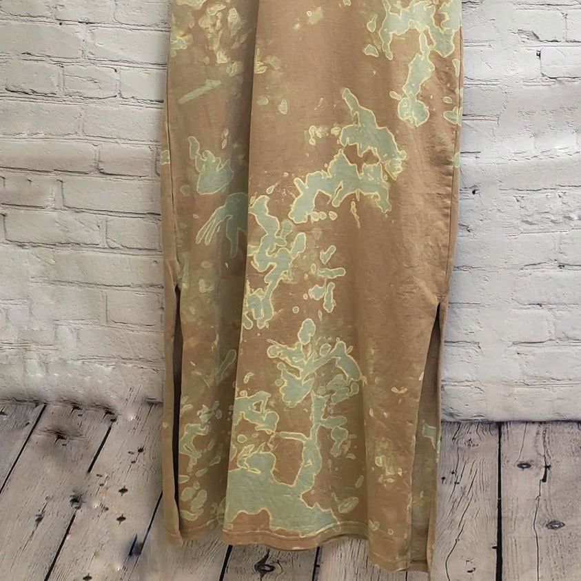 Mineral Dyed maxi dress