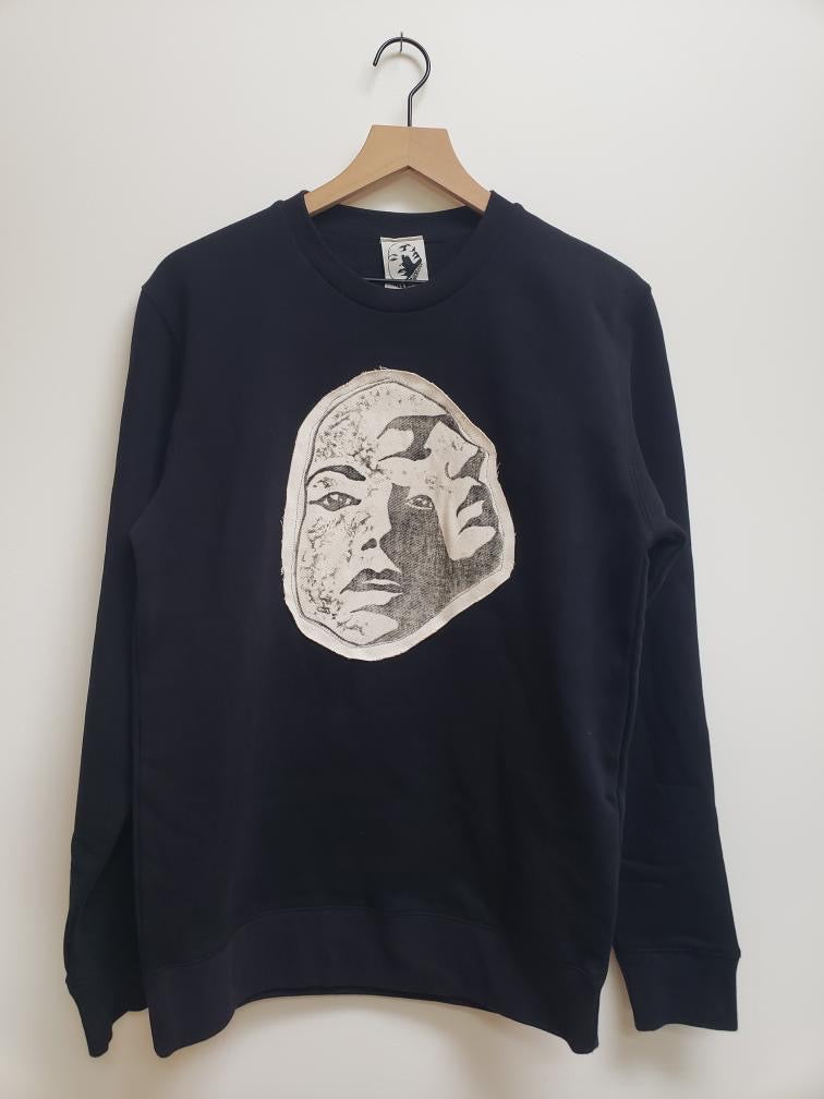 Facet Face full length Logo Sweatshirt