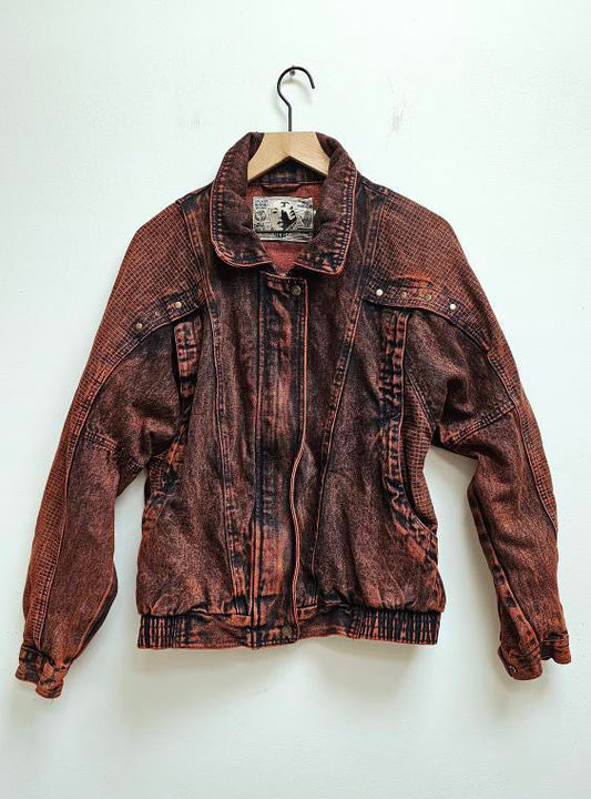 Blood Orange 80s bomber jacket M