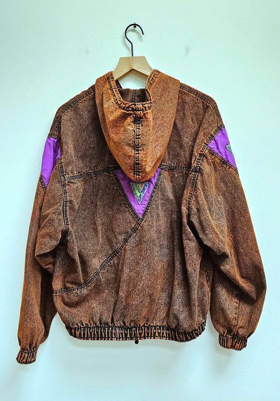 Rare Levi’s denim hoodie orange L
